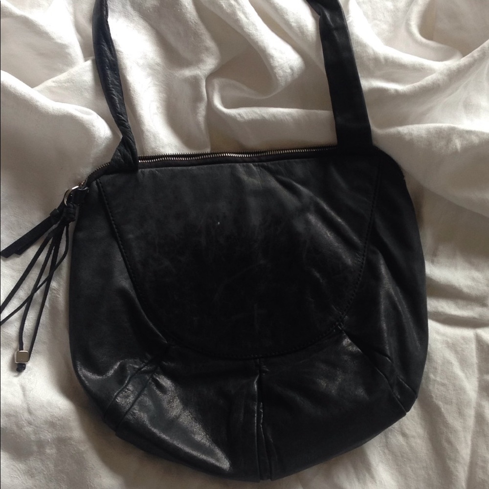 Hobo International black leather purse